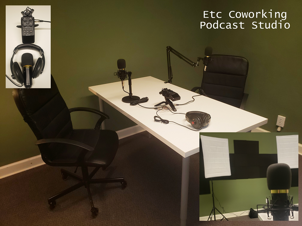 Podcast Studio and Room Rental - ETC Coworking